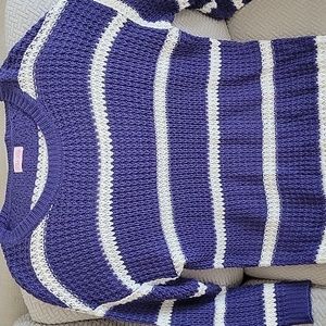 Pink Lily blue sweater